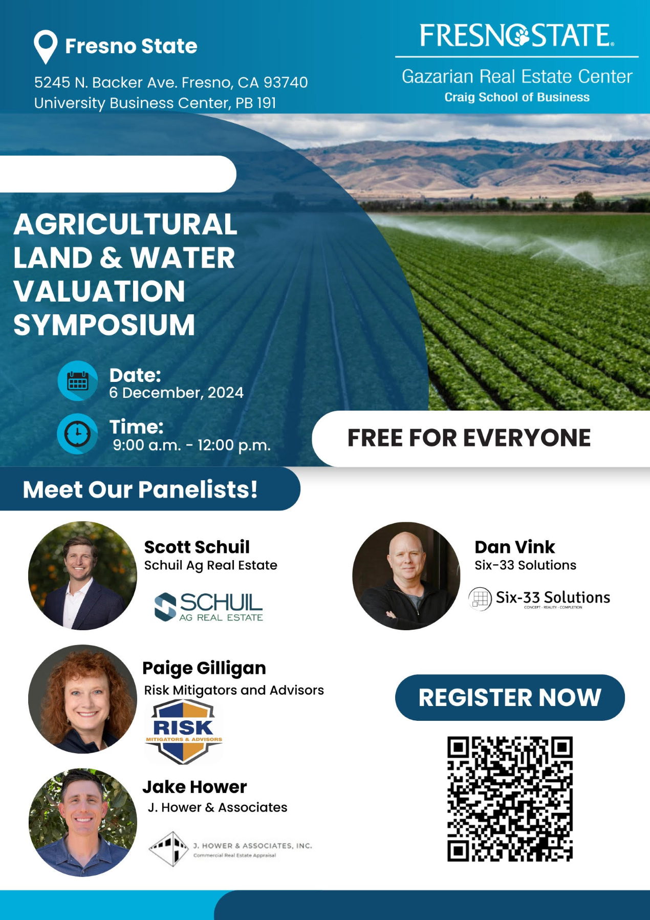 Agricultural Land and Water Valuation Sympoium