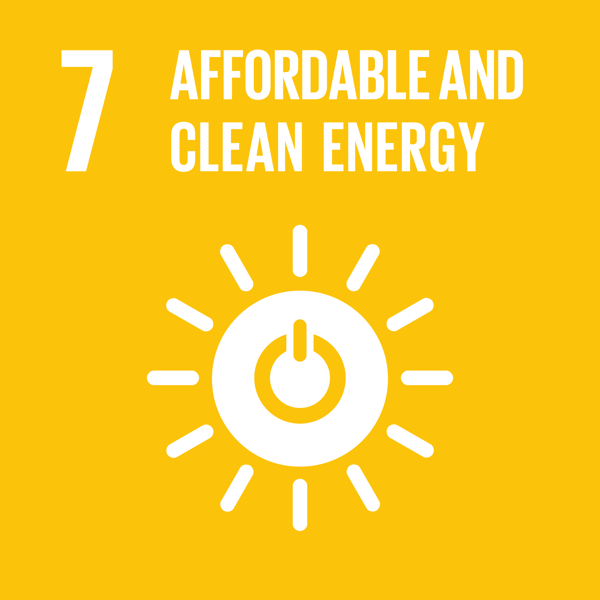 Sustainable Development Goal 7: Affordable and Clean Energy